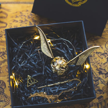 Flying Golden Snitch Jewelry Storage