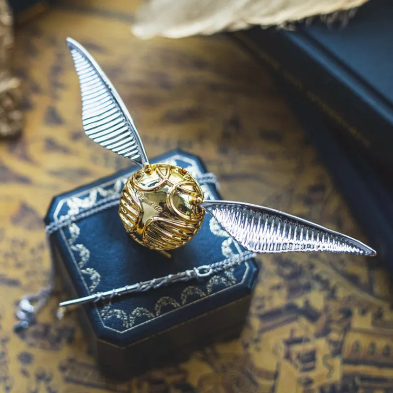 Flying Golden Snitch Jewelry Storage