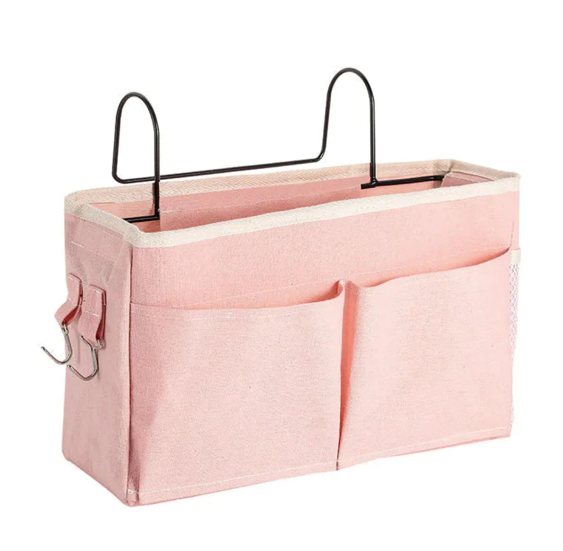 Bedside Fence Storage Box Basket Hanging Bag