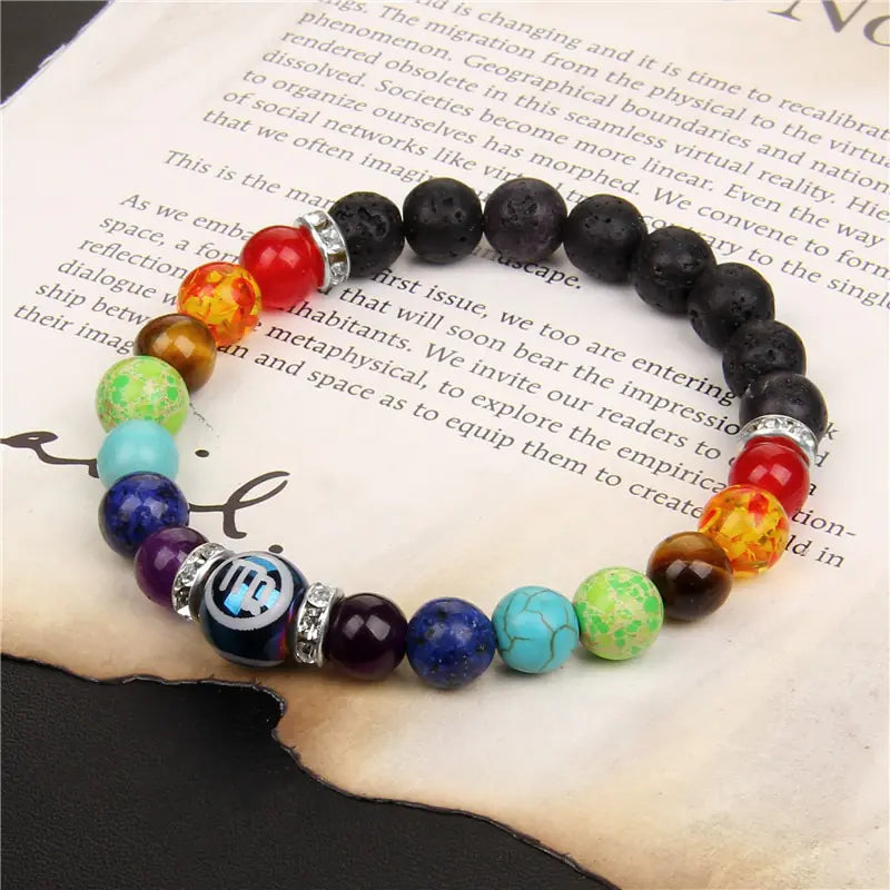 Chakra Constellation Bracelet Crystal Jewelry