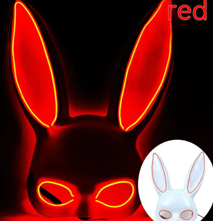 Christmas Ball Luminous Rabbit Mask