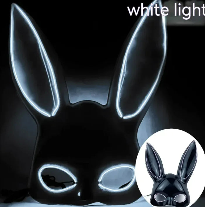 Christmas Ball Luminous Rabbit Mask